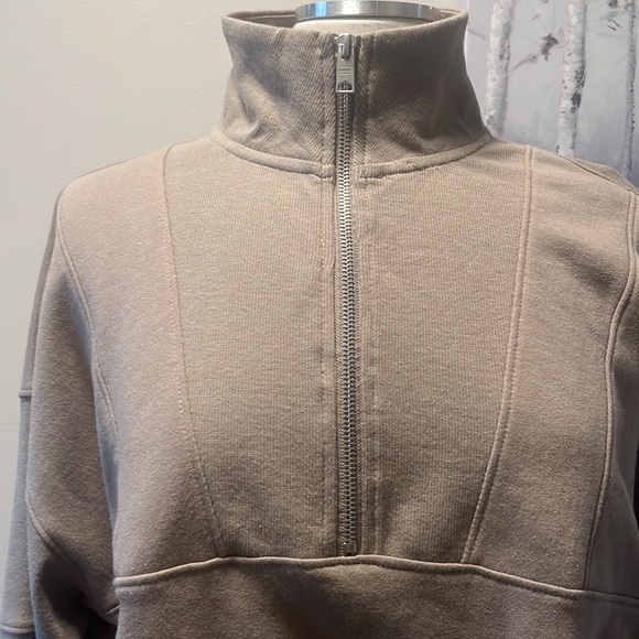 NWT Garage half zip fleece pullover - Picture 2 of 4